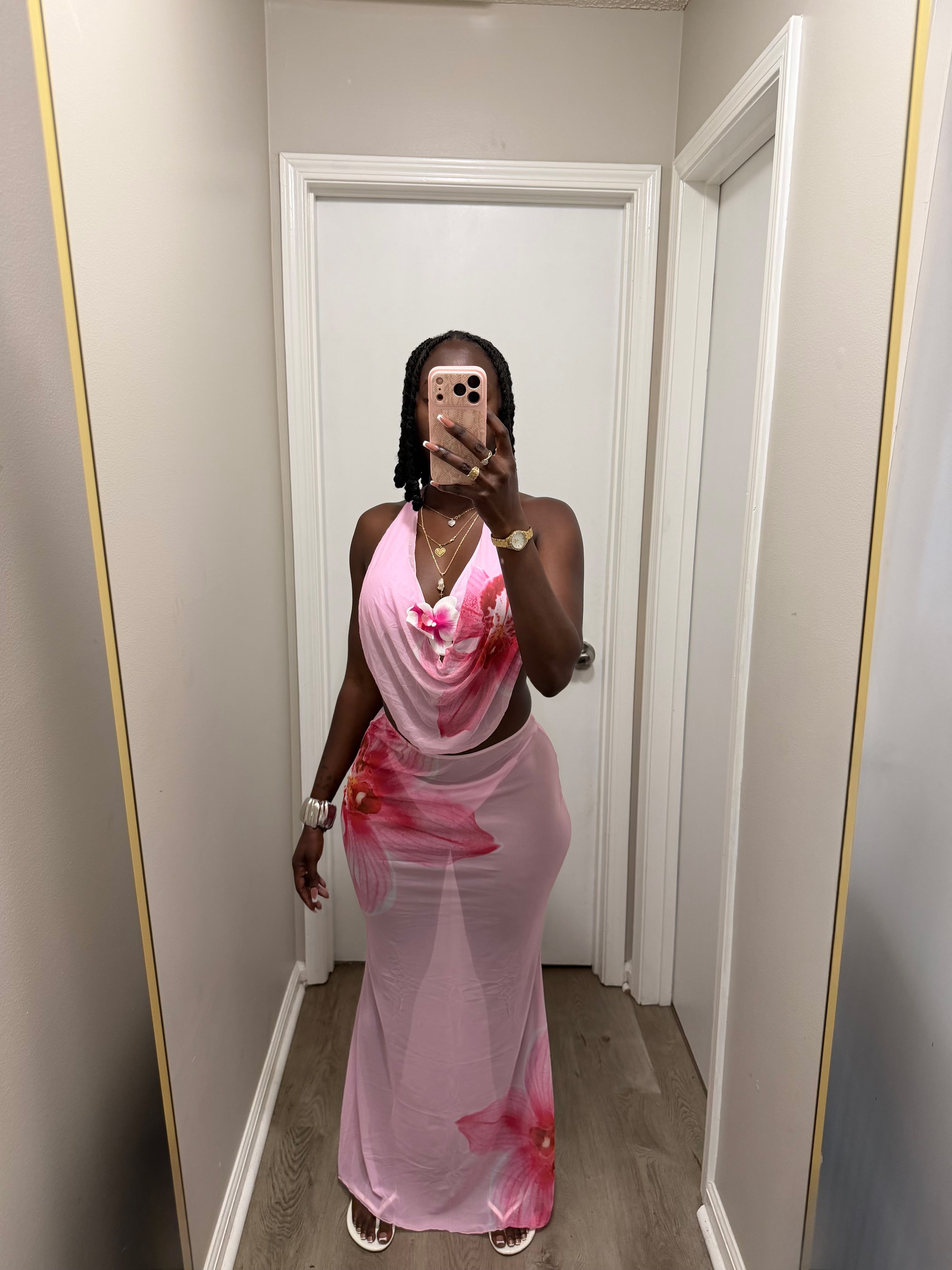 Orchid Romance 3pc Set - Pink