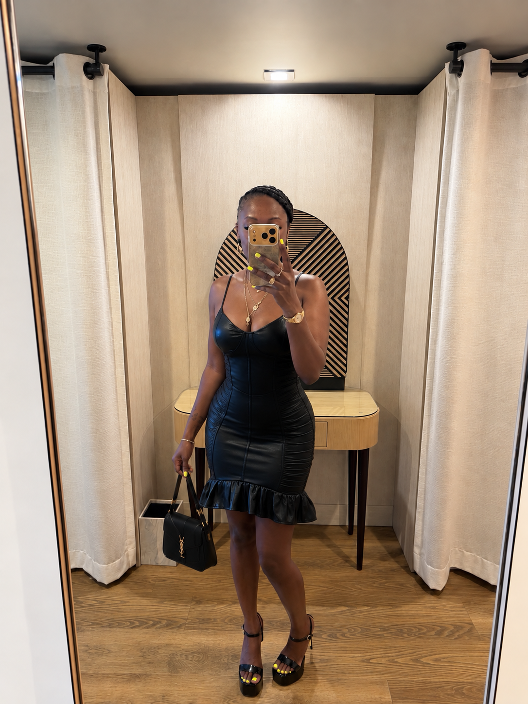 Secret Affair Black - Ruffle/Dress