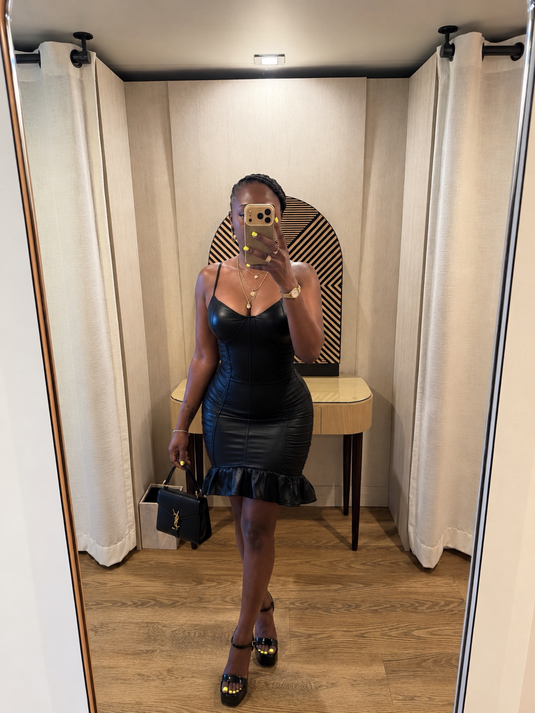 Secret Affair Black - Ruffle/Dress